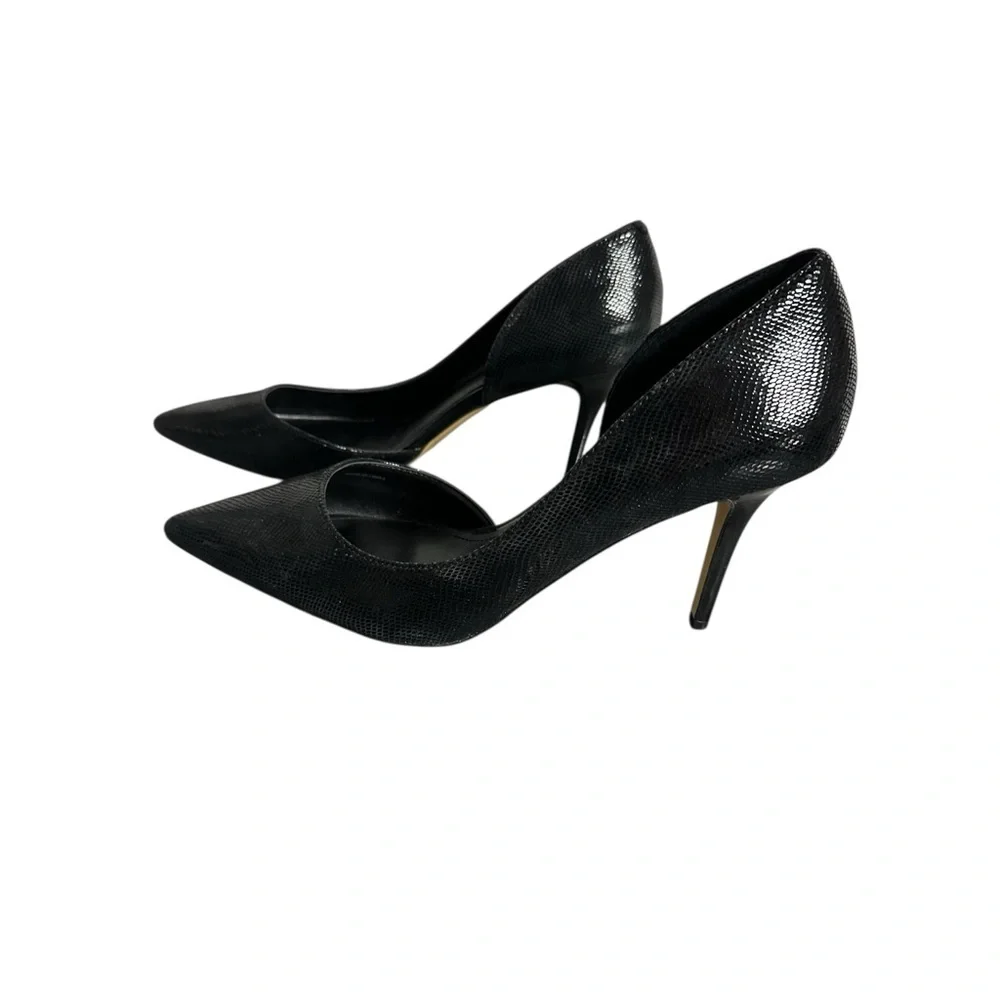 White House, Black market Black Pointed Toe Women's Shoes - Picture 4 of 7